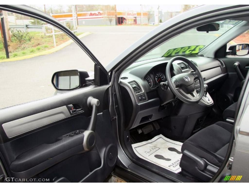 Black Interior 2010 Honda CR-V EX AWD Photo #48530771