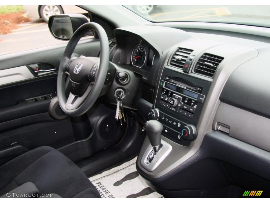 Black Interior 2010 Honda CR-V EX AWD Photo #48530840
