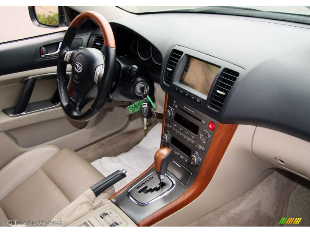 Taupe Interior 2006 Subaru Outback 3.0 R L.L.Bean Edition Sedan Photo #48530966