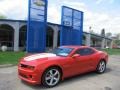 2011 Inferno Orange Metallic Chevrolet Camaro SS/RS Coupe  photo #1