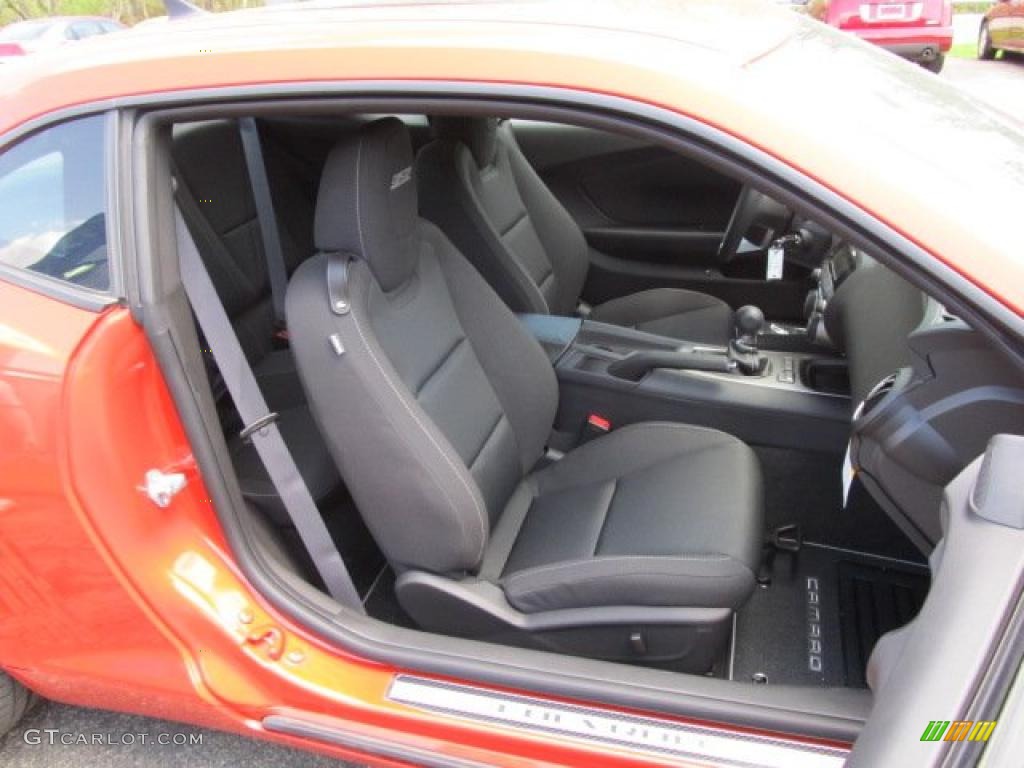 Black Interior 2011 Chevrolet Camaro SS/RS Coupe Photo #48531503