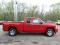 2011 Victory Red Chevrolet Silverado 1500 LT Extended Cab 4x4  photo #7