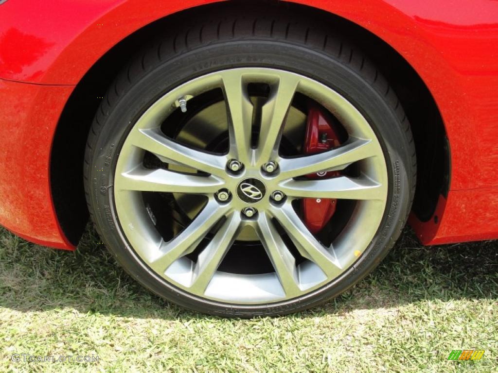 2011 Hyundai Genesis Coupe 3.8 Track Wheel Photo #48531653