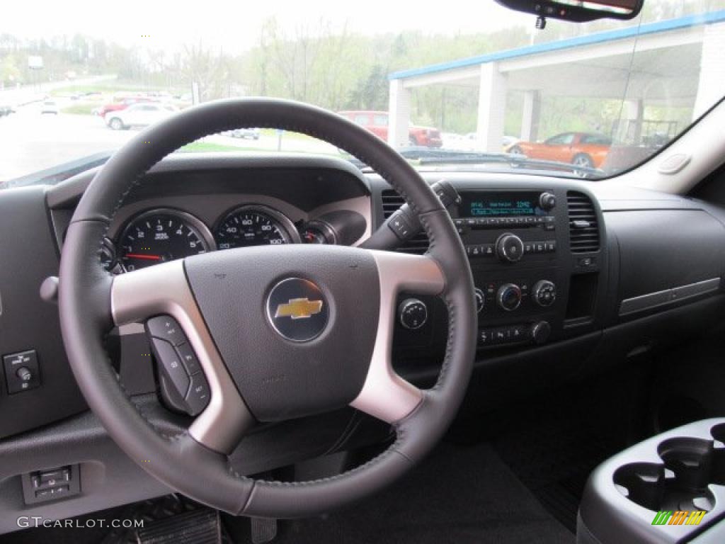 2011 Silverado 1500 LT Extended Cab 4x4 - Victory Red / Ebony photo #13