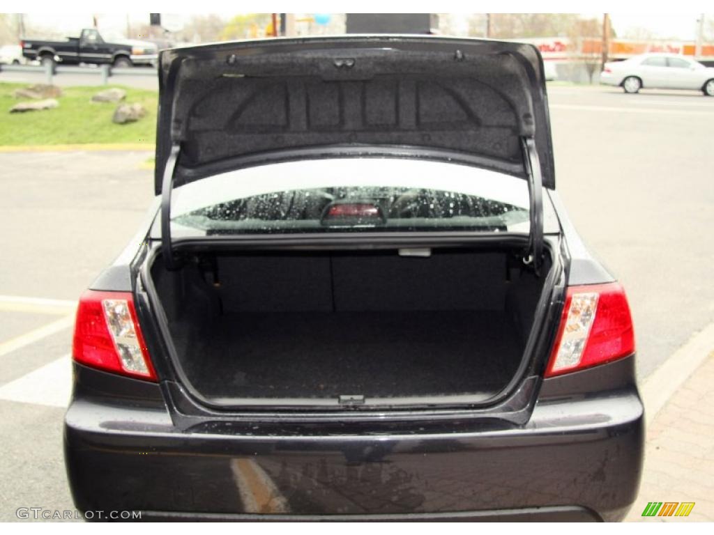 2009 Impreza 2.5i Premium Sedan - Dark Gray Metallic / Carbon Black photo #8