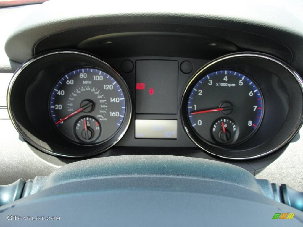 2011 Hyundai Genesis Coupe 3.8 Track Gauges Photo #48531860