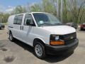 Summit White 2011 Chevrolet Express 1500 AWD Cargo Van Exterior