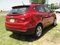 2011 Garnet Red Hyundai Tucson GL  photo #3