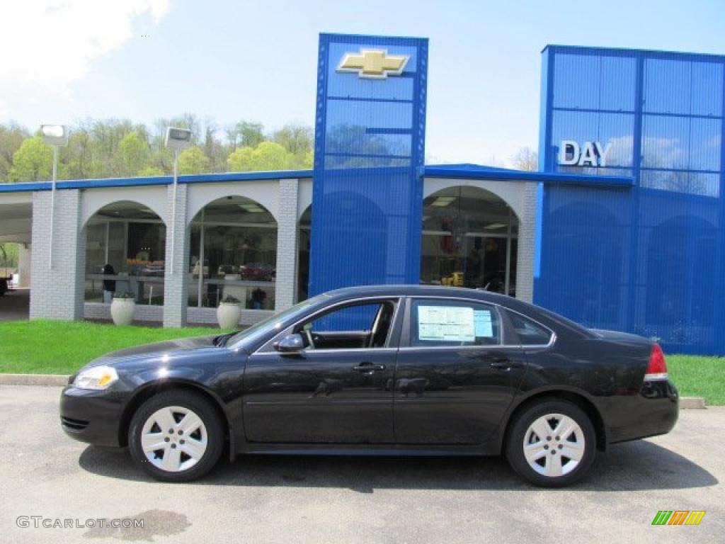 2011 Impala LS - Black / Ebony photo #2