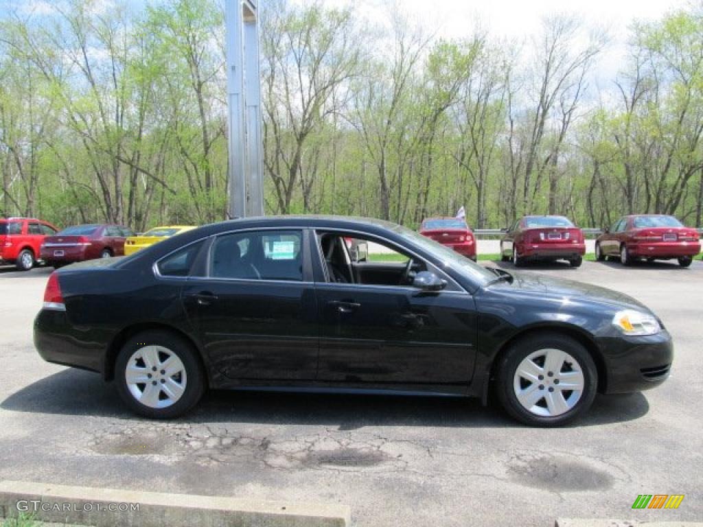 2011 Impala LS - Black / Ebony photo #5