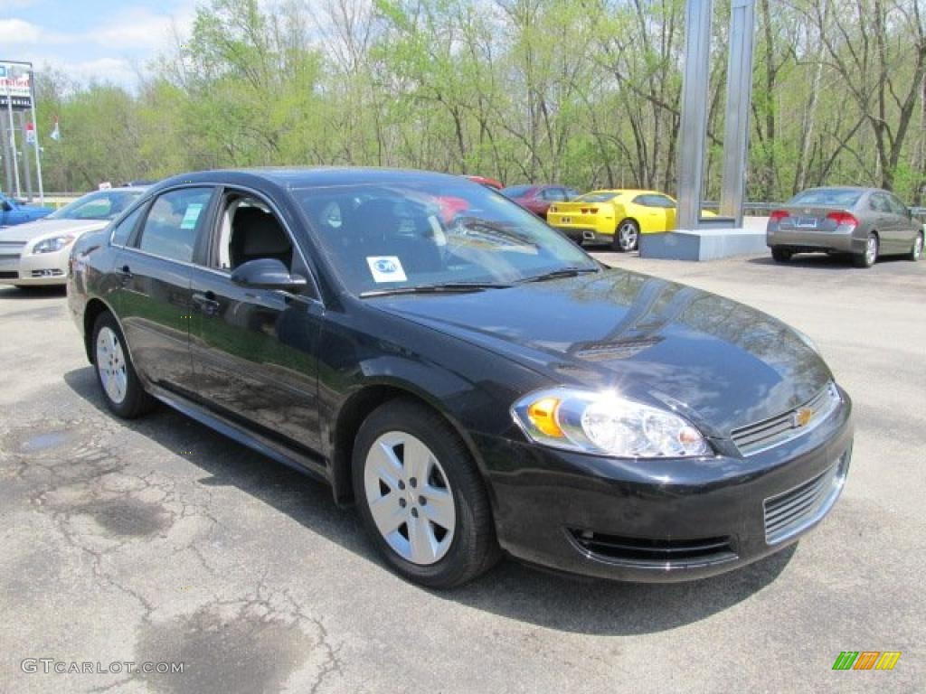 2011 Impala LS - Black / Ebony photo #6