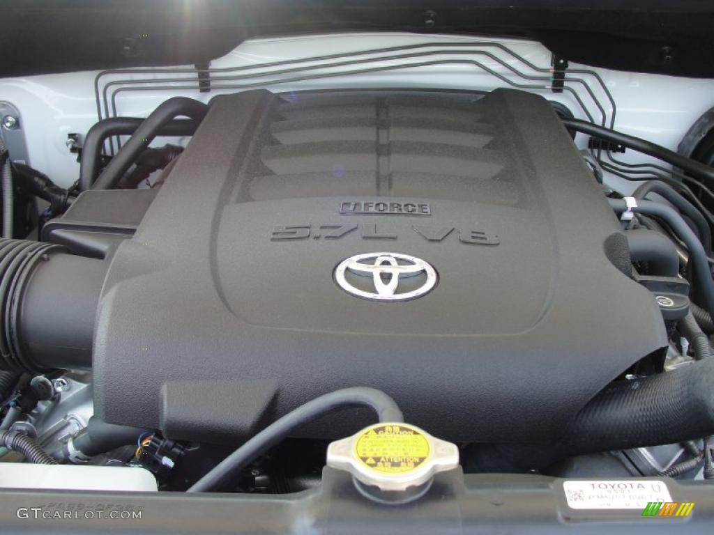 2011 Toyota Tundra TRD Rock Warrior Double Cab 4x4 5.7 Liter i-Force Flex-Fuel DOHC 32-Valve Dual VVT-i V8 Engine Photo #48533768