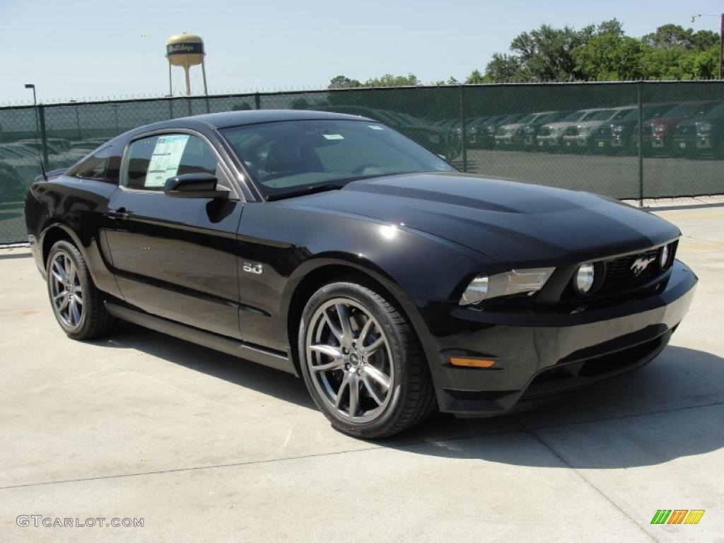 Black 2012 Ford Mustang GT Premium Coupe Exterior Photo #48533981