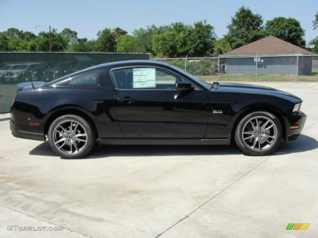 Black 2012 Ford Mustang GT Premium Coupe Exterior Photo #48533990