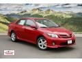 2011 Barcelona Red Metallic Toyota Corolla S  photo #1