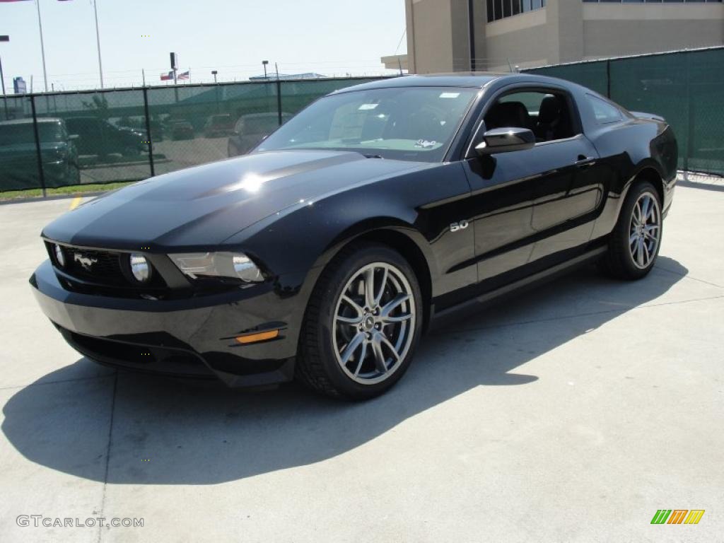 Black 2012 Ford Mustang GT Premium Coupe Exterior Photo #48534032