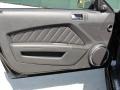 Charcoal Black 2012 Ford Mustang GT Premium Coupe Door Panel