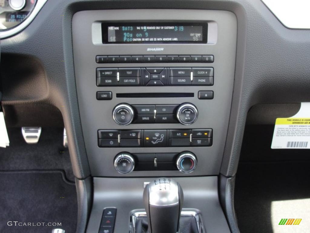 2012 Ford Mustang GT Premium Coupe Controls Photo #48534176