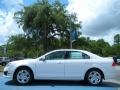 2011 White Platinum Tri-Coat Ford Fusion SE V6  photo #2