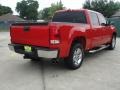 2008 Fire Red GMC Sierra 1500 SLT Crew Cab  photo #3