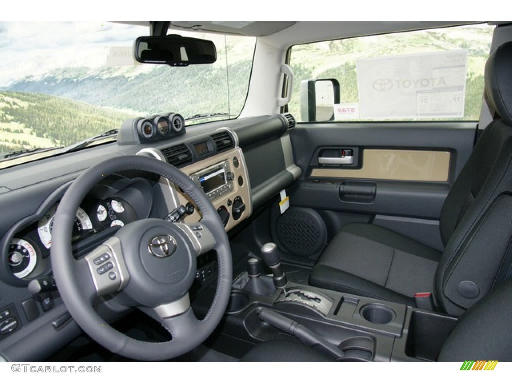 Dark Charcoal Interior 2011 Toyota FJ Cruiser 4WD Photo #48534629