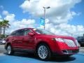 2010 Red Candy Metallic Lincoln MKT FWD  photo #7