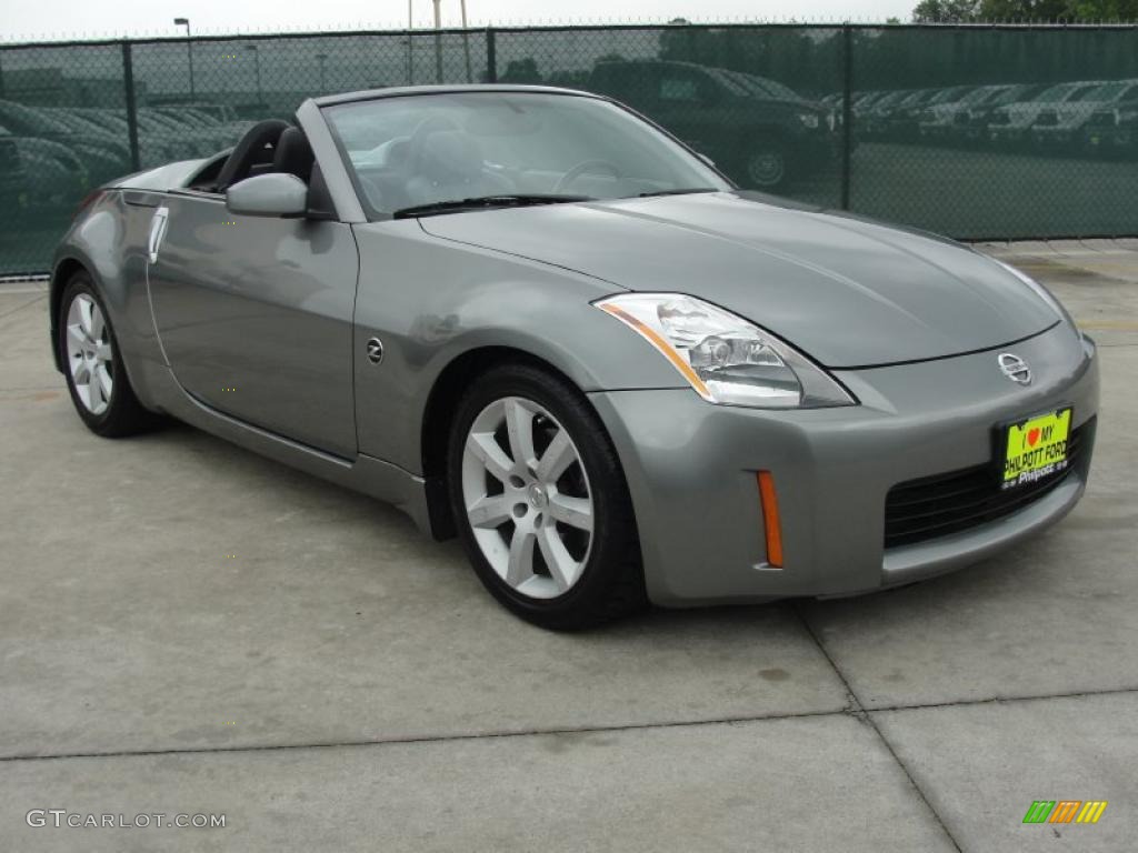 Silverstone Metallic 2004 Nissan 350Z Touring Roadster Exterior Photo #48535910