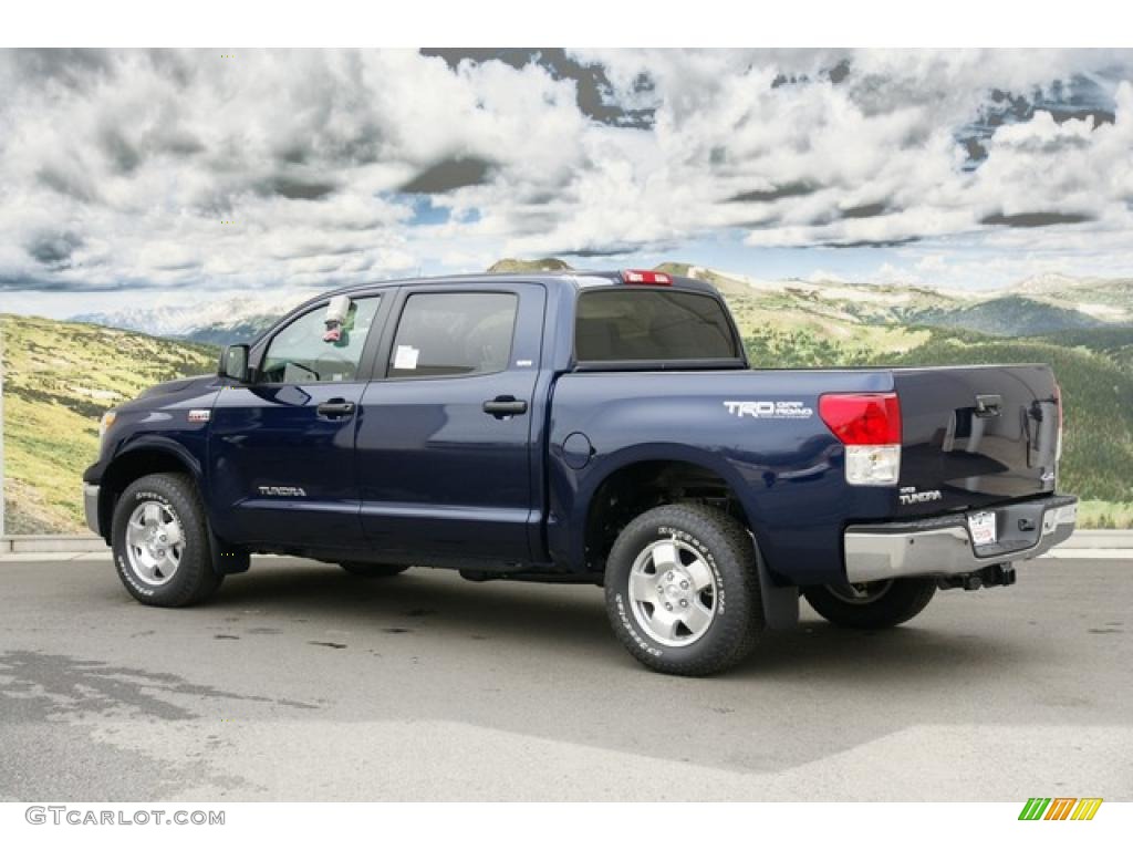 2011 Tundra TRD CrewMax 4x4 - Nautical Blue / Graphite Gray photo #3