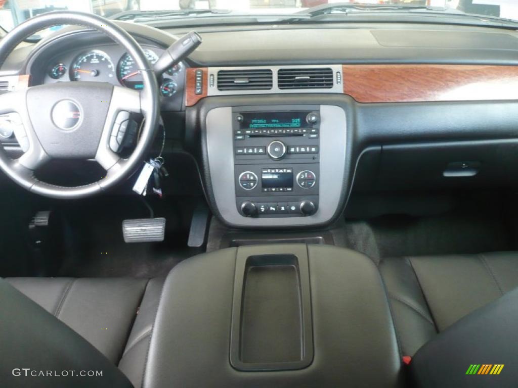 2008 Sierra 1500 SLT Crew Cab 4x4 - Silver Birch Metallic / Ebony photo #18