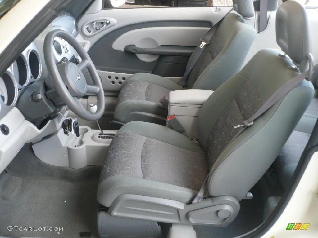 Pastel Slate Gray Interior 2006 Chrysler PT Cruiser Touring Convertible Photo #48538046