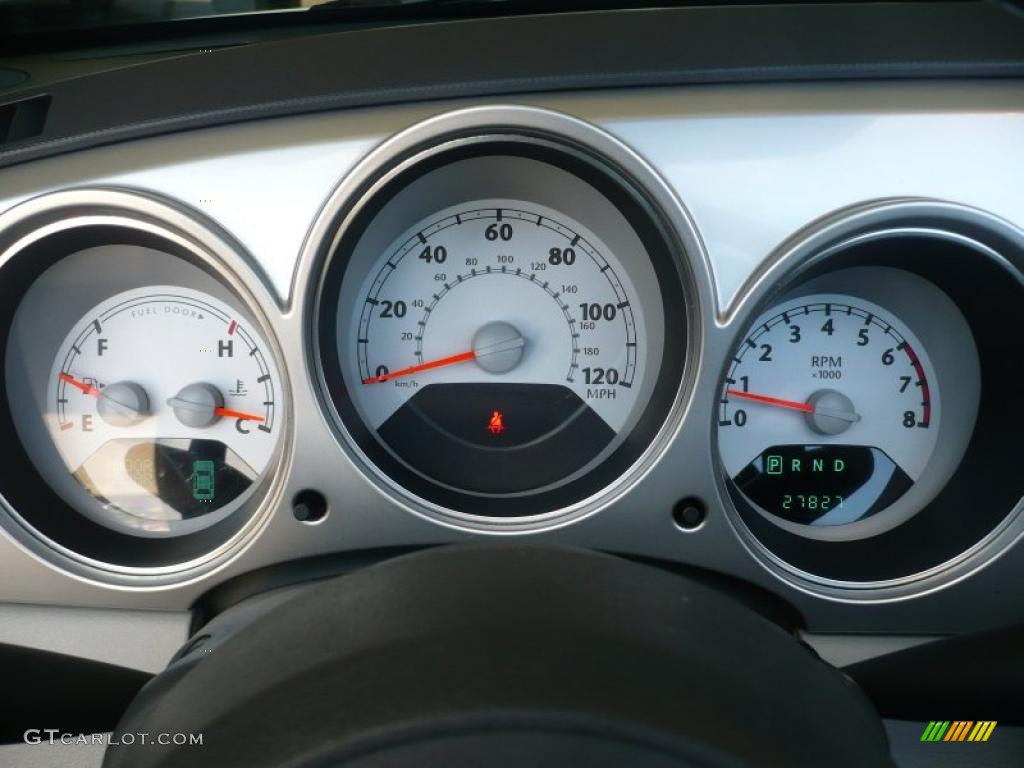 2006 Chrysler PT Cruiser Touring Convertible Gauges Photo #48538184