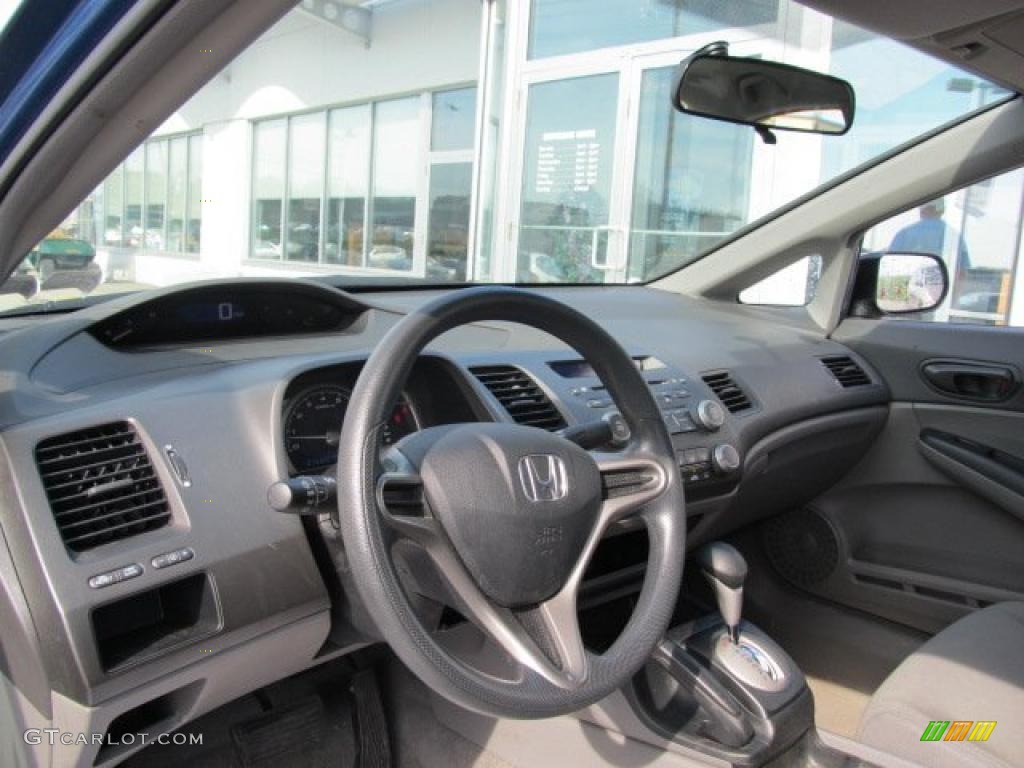 Gray Interior 2010 Honda Civic DX-VP Sedan Photo #48538859