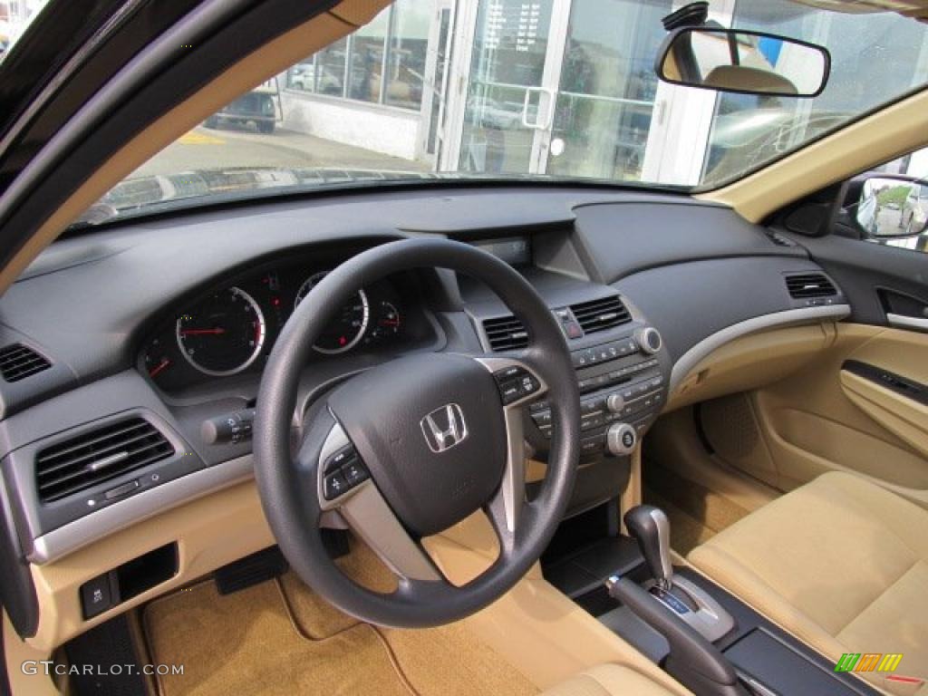 2011 Honda Accord LX Sedan Ivory Dashboard Photo #48539195