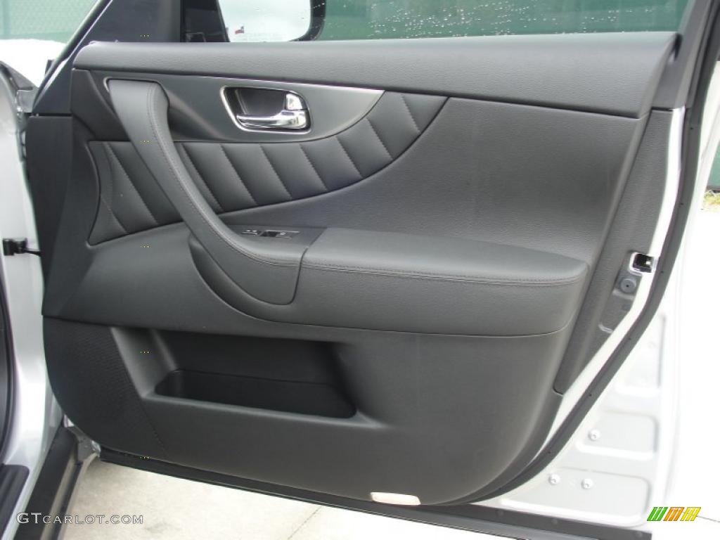 2010 Infiniti FX 35 Graphite Door Panel Photo #48539216