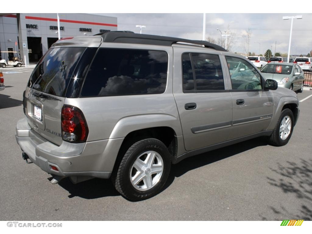 Light Pewter Metallic 2002 Chevrolet TrailBlazer EXT LT 4x4 Exterior Photo #48539219