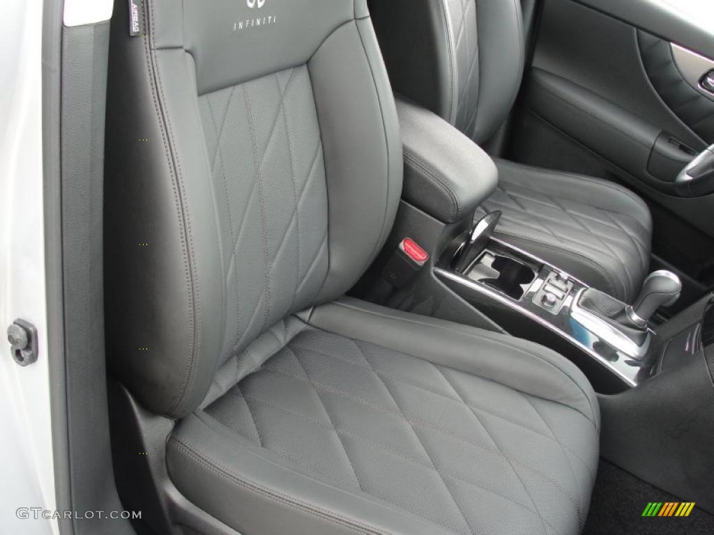 Graphite Interior 2010 Infiniti FX 35 Photo #48539240