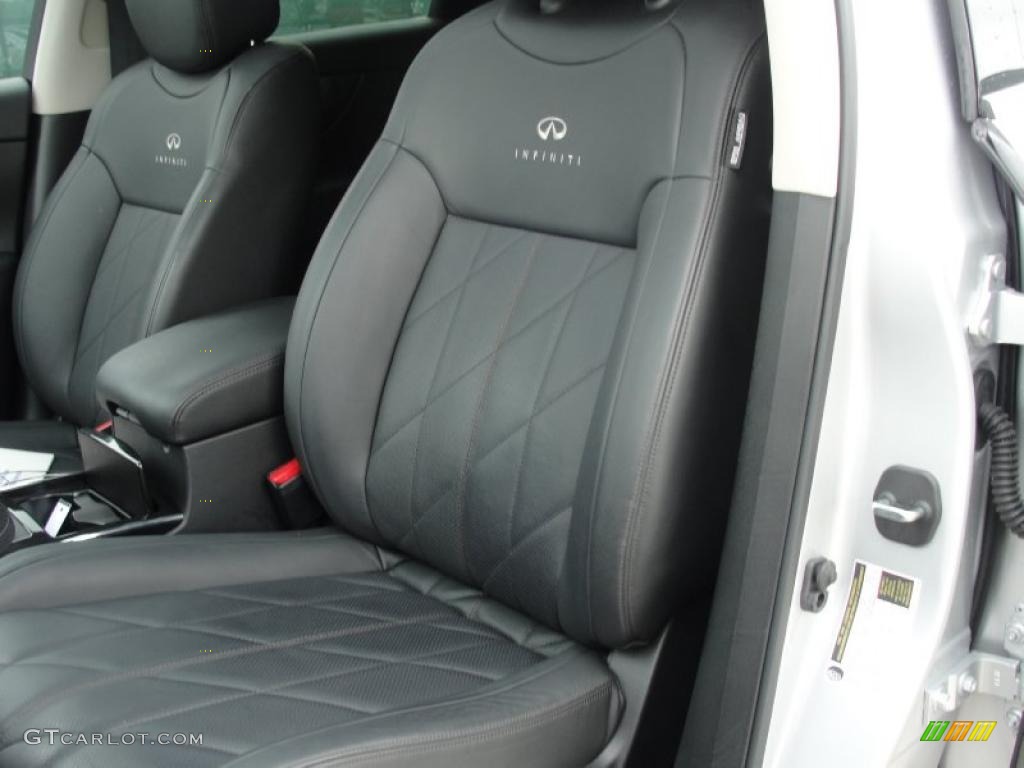 Graphite Interior 2010 Infiniti FX 35 Photo #48539321