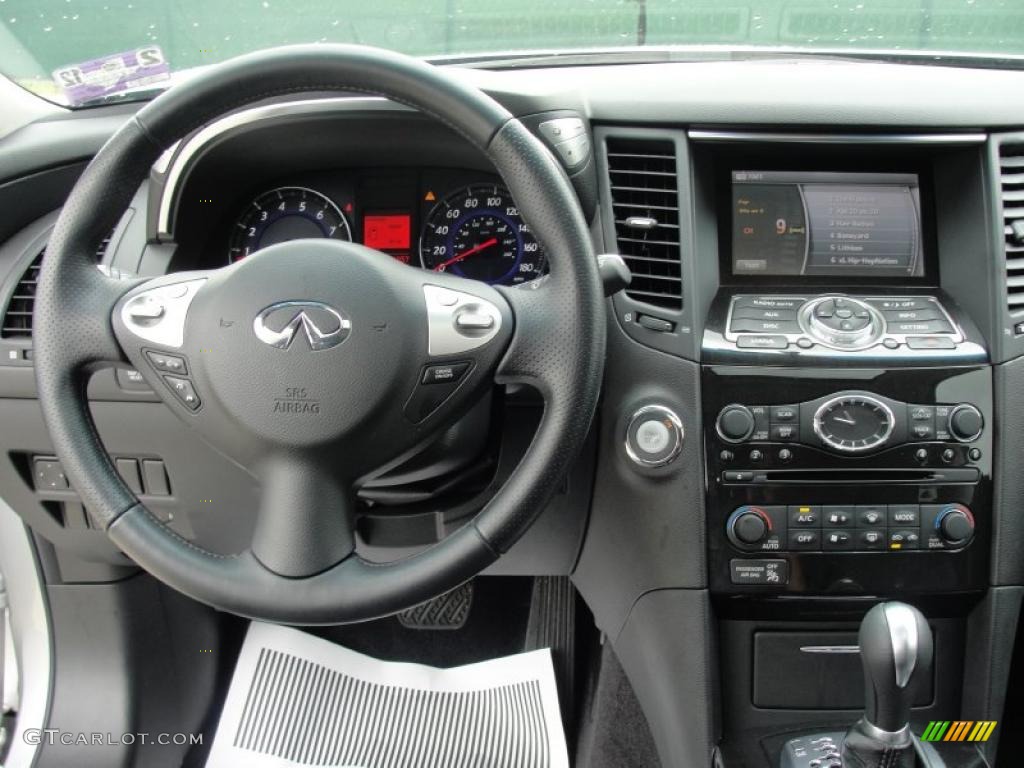 2010 Infiniti FX 35 Graphite Dashboard Photo #48539348