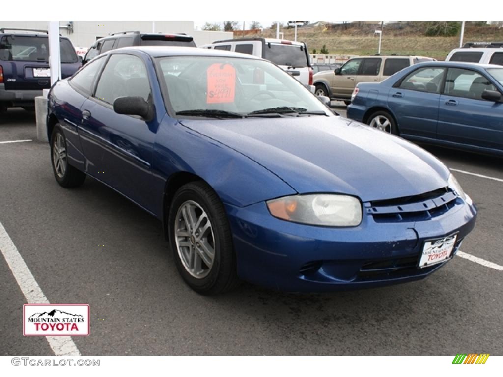 2004 Cavalier Coupe - Arrival Blue Metallic / Graphite photo #1