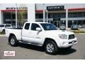 Super White - Tacoma V6 TRD Sport Access Cab 4x4 Photo No. 1