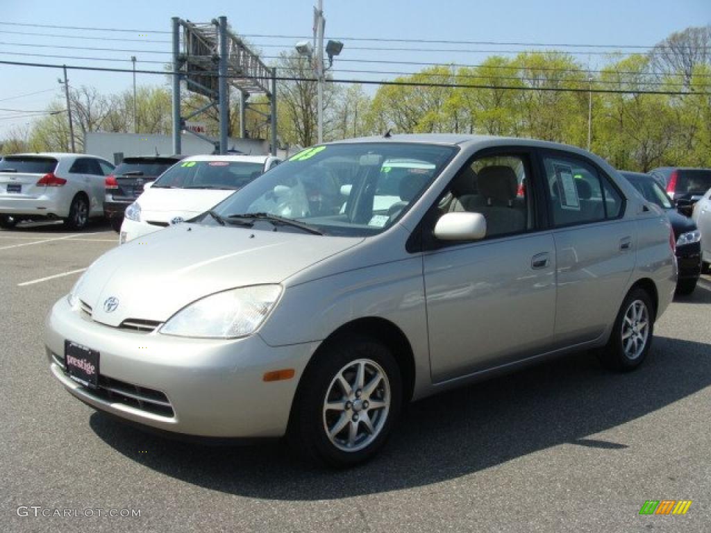 2003 Prius Hybrid - Silver Strata Metallic / Amethyst photo #3