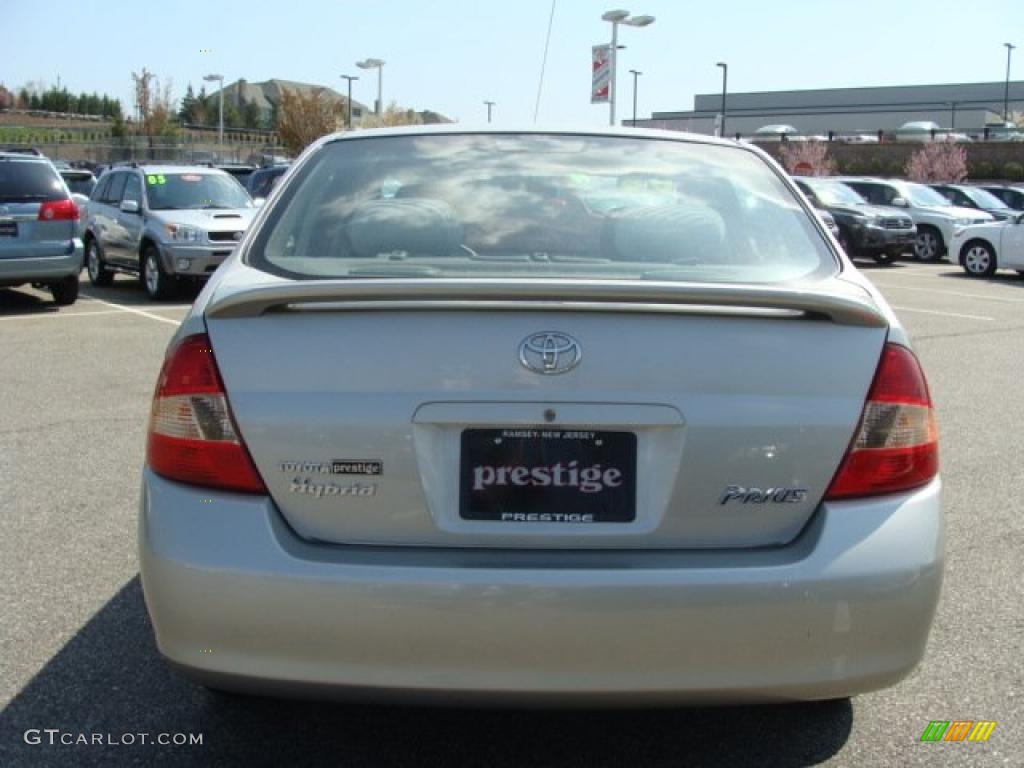 2003 Prius Hybrid - Silver Strata Metallic / Amethyst photo #5