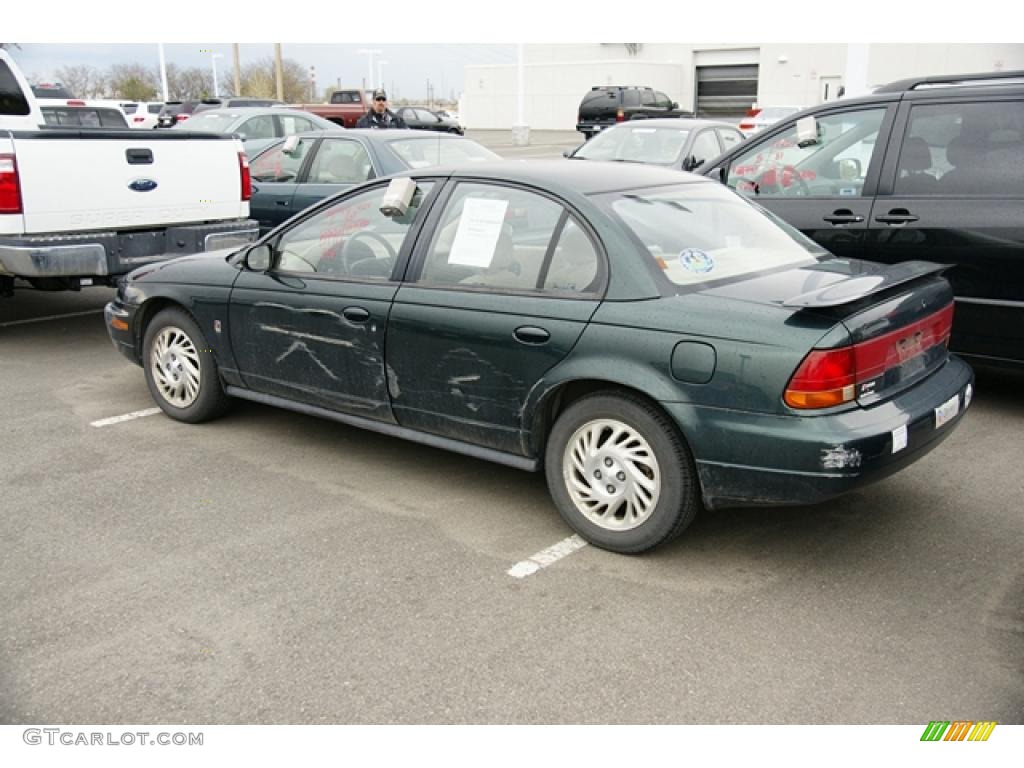 1998 S Series SL2 Sedan - Dark Green Metallic / Tan photo #3
