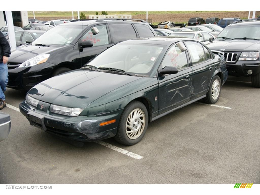 1998 S Series SL2 Sedan - Dark Green Metallic / Tan photo #4