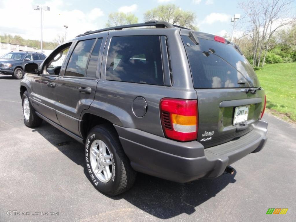 2004 Grand Cherokee Laredo 4x4 - Graphite Metallic / Dark Slate Gray photo #8