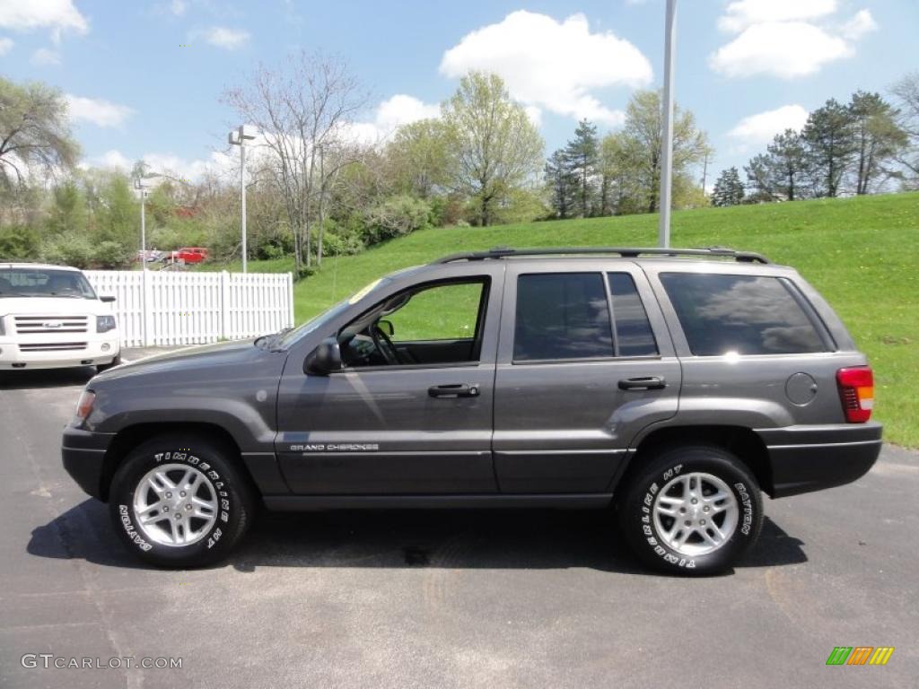 2004 Grand Cherokee Laredo 4x4 - Graphite Metallic / Dark Slate Gray photo #9