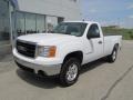 2008 Summit White GMC Sierra 1500 Regular Cab 4x4  photo #2