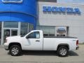 2008 Summit White GMC Sierra 1500 Regular Cab 4x4  photo #3