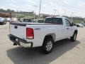 2008 Summit White GMC Sierra 1500 Regular Cab 4x4  photo #8
