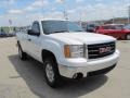 2008 Summit White GMC Sierra 1500 Regular Cab 4x4  photo #10